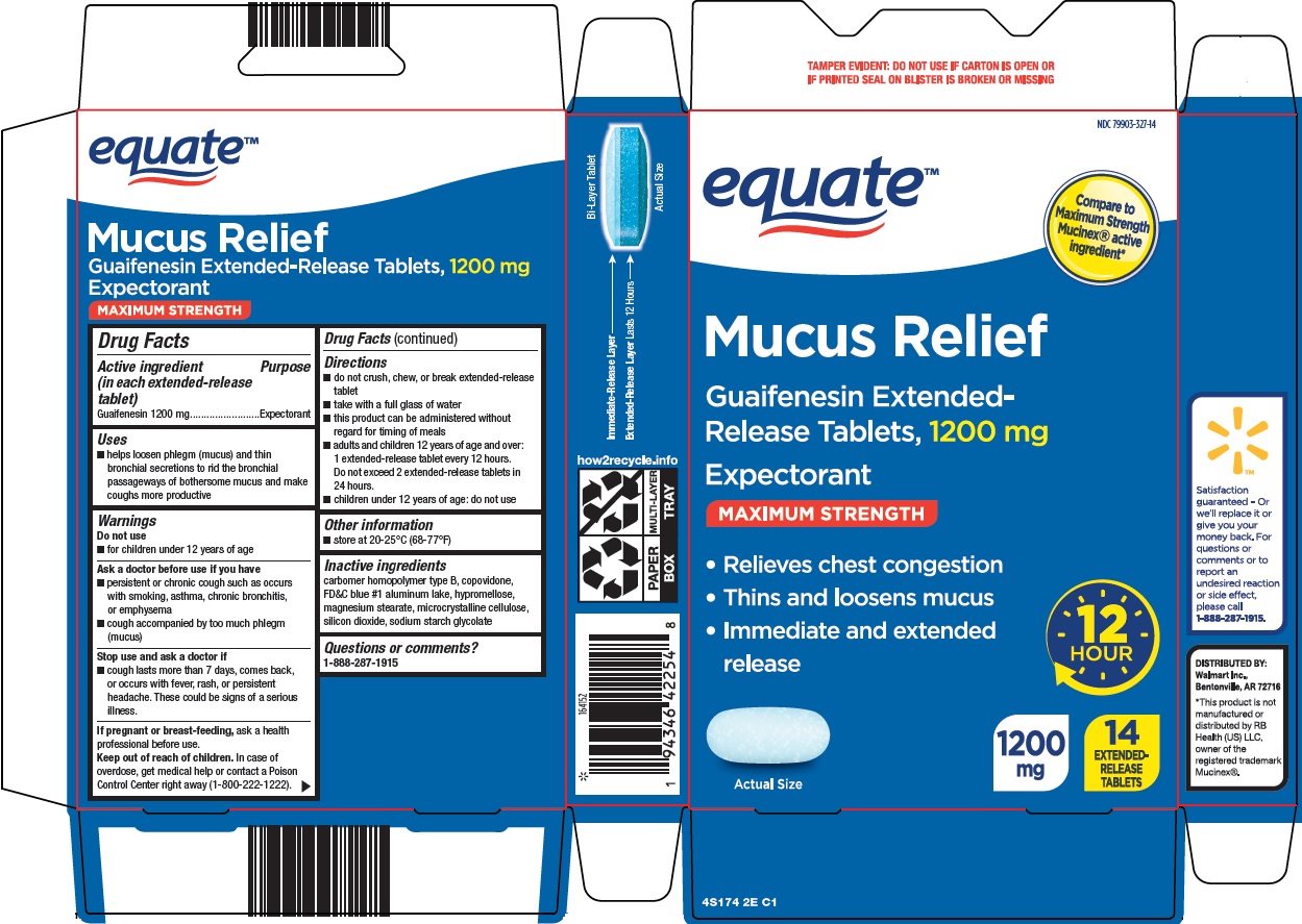 Pill image for Wal-mart Mucus Relief Drug Facts