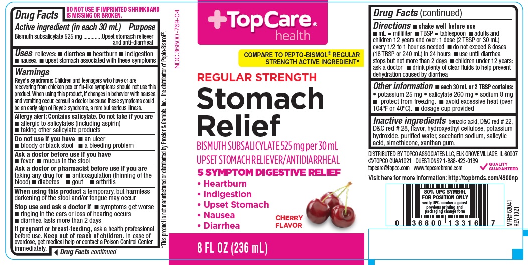 Pill image for Topcare Stomach Relief Cherry Liquid