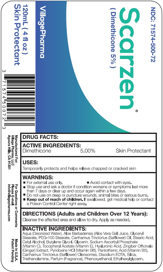 Pill image for Scarzen (dimethicone 5%)