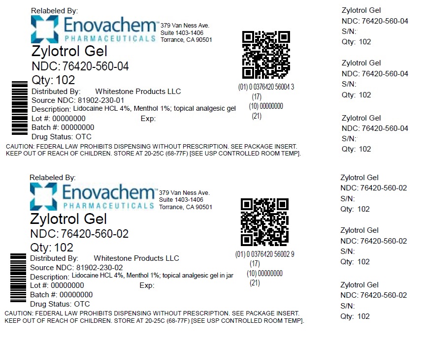 Pill image for Zylotrol Pain Relieving Cream