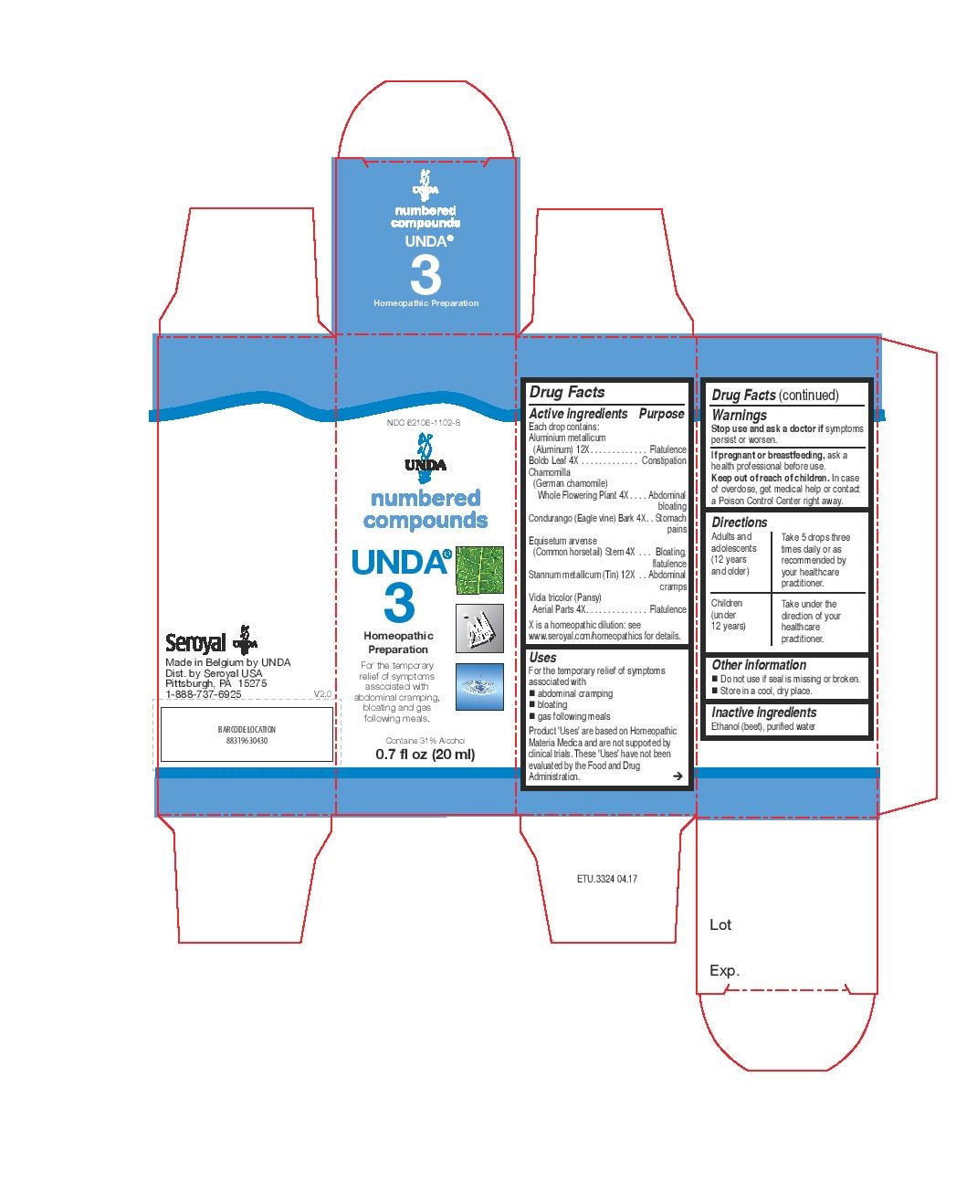 Pill image for Unda Numbers