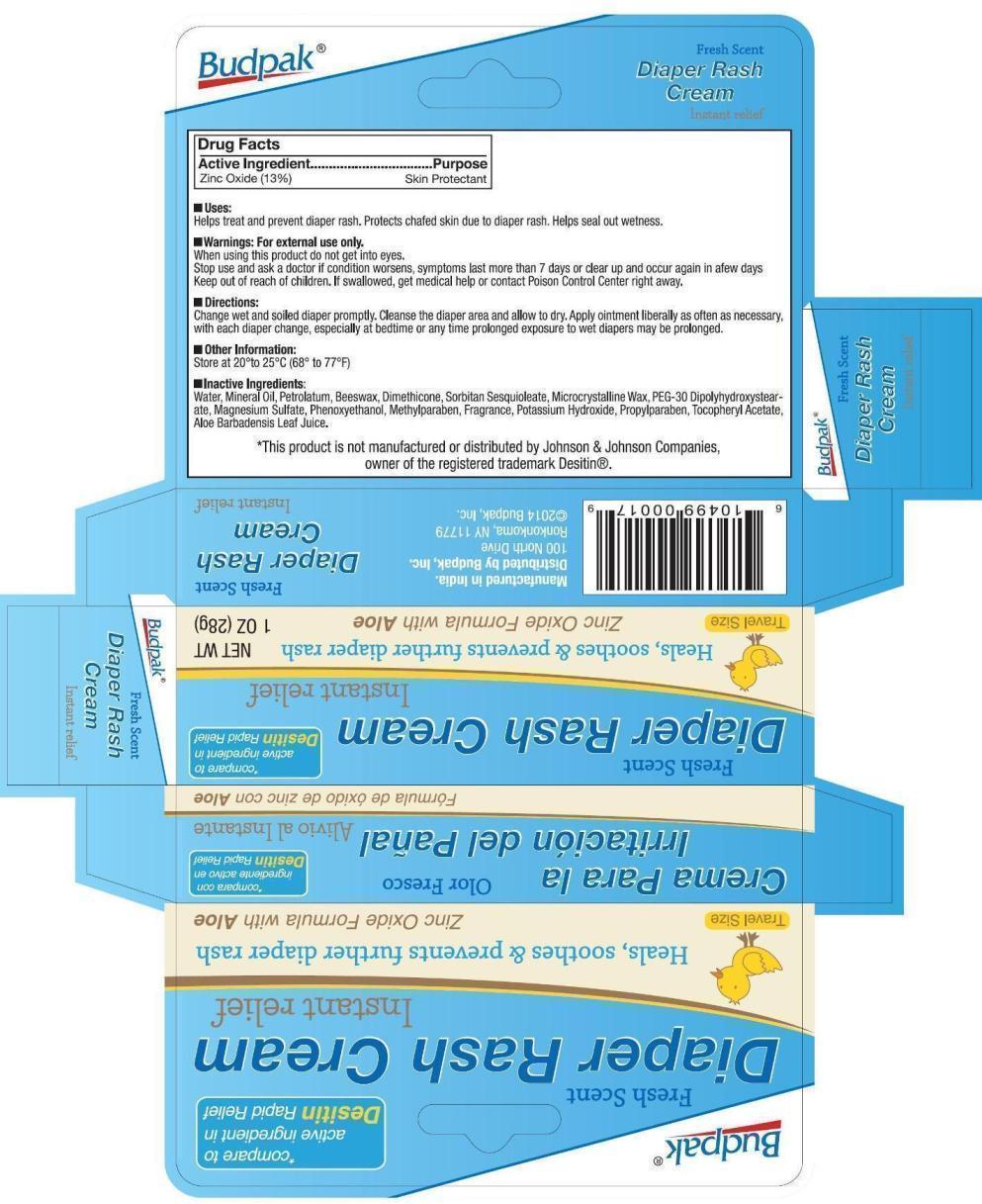 Pill image for Budpak Diaper Rash Cream