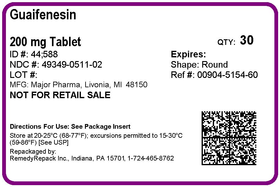 Pill image for Major 44-588