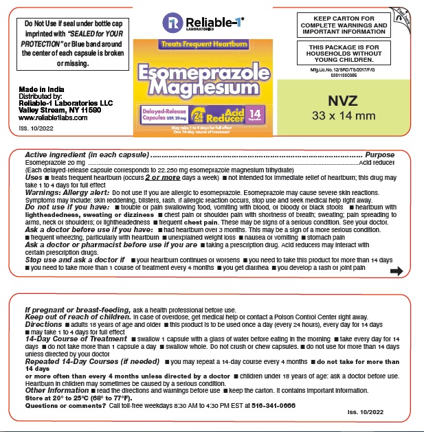 Pill image for Esomeprazole Magnesium Delayed-release Capsules Usp, 20 Mg