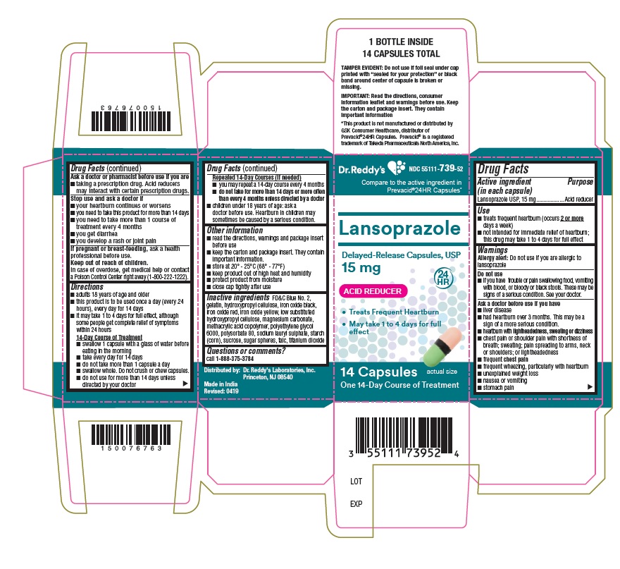 Pill image for Lansoprazole Delayed Release Capsules Usp