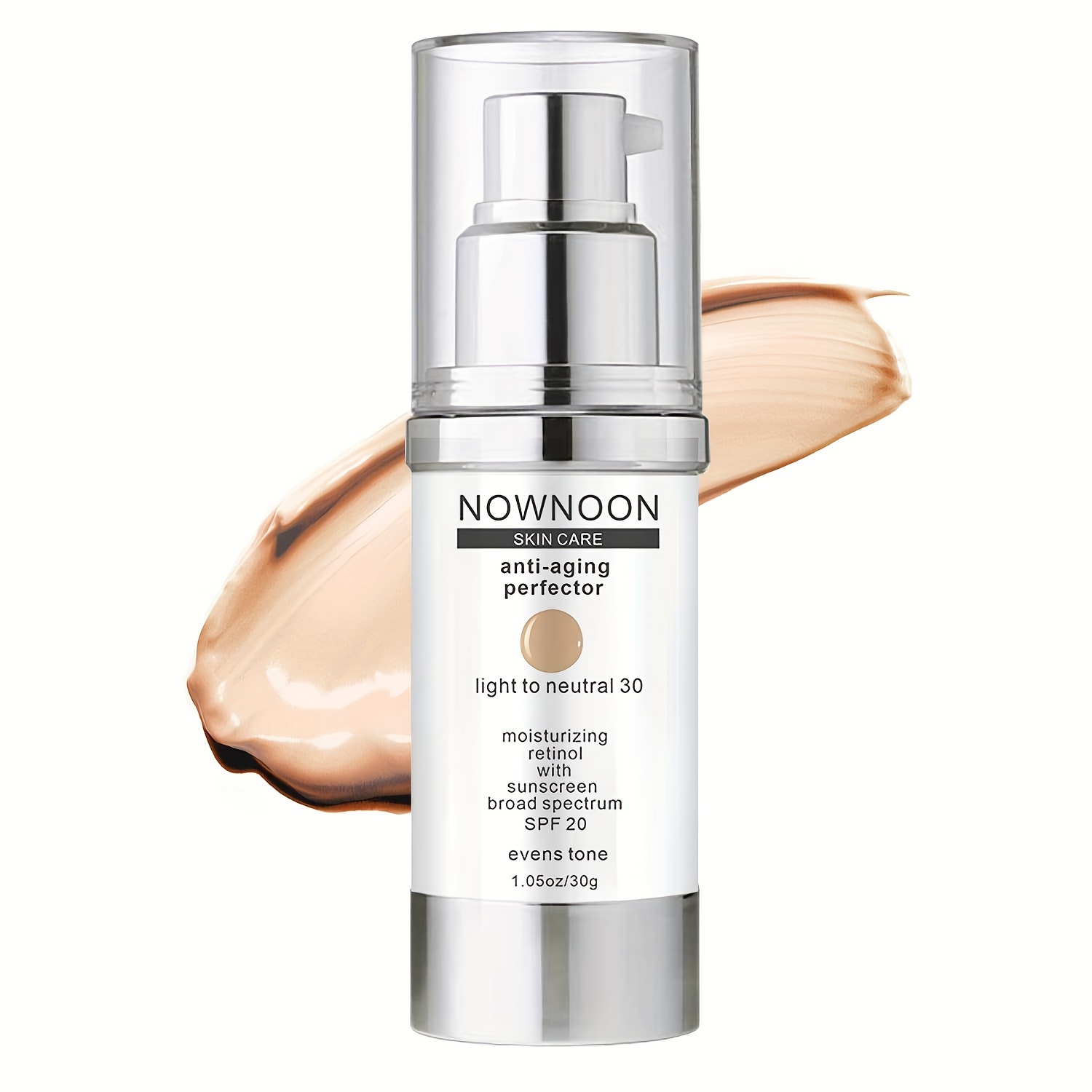 Pill image for nownoon skin care anti-aging perfector light to neutral 30 cream