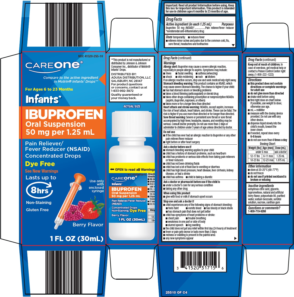 Pill image for American Sales Company Ibuprofen Oral Suspension Drug Facts