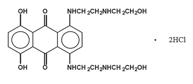 Pill image for mitoxantrone injection, usp (concentrate)