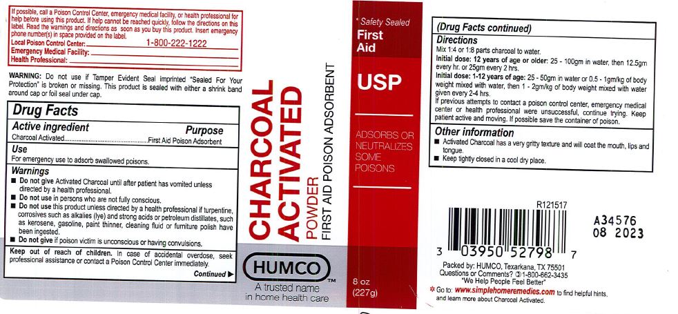 Pill image for Humco Charcoal Activated