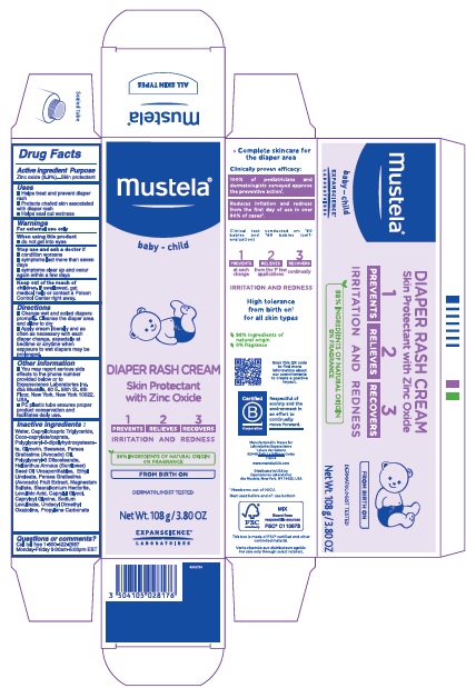 Pill image for Mustela® Diaper Rash Cream 1 2 3