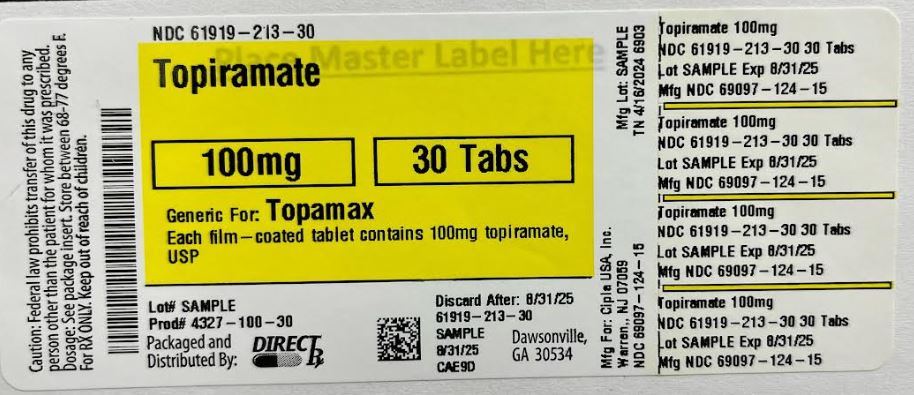 Pill image for Topiramate