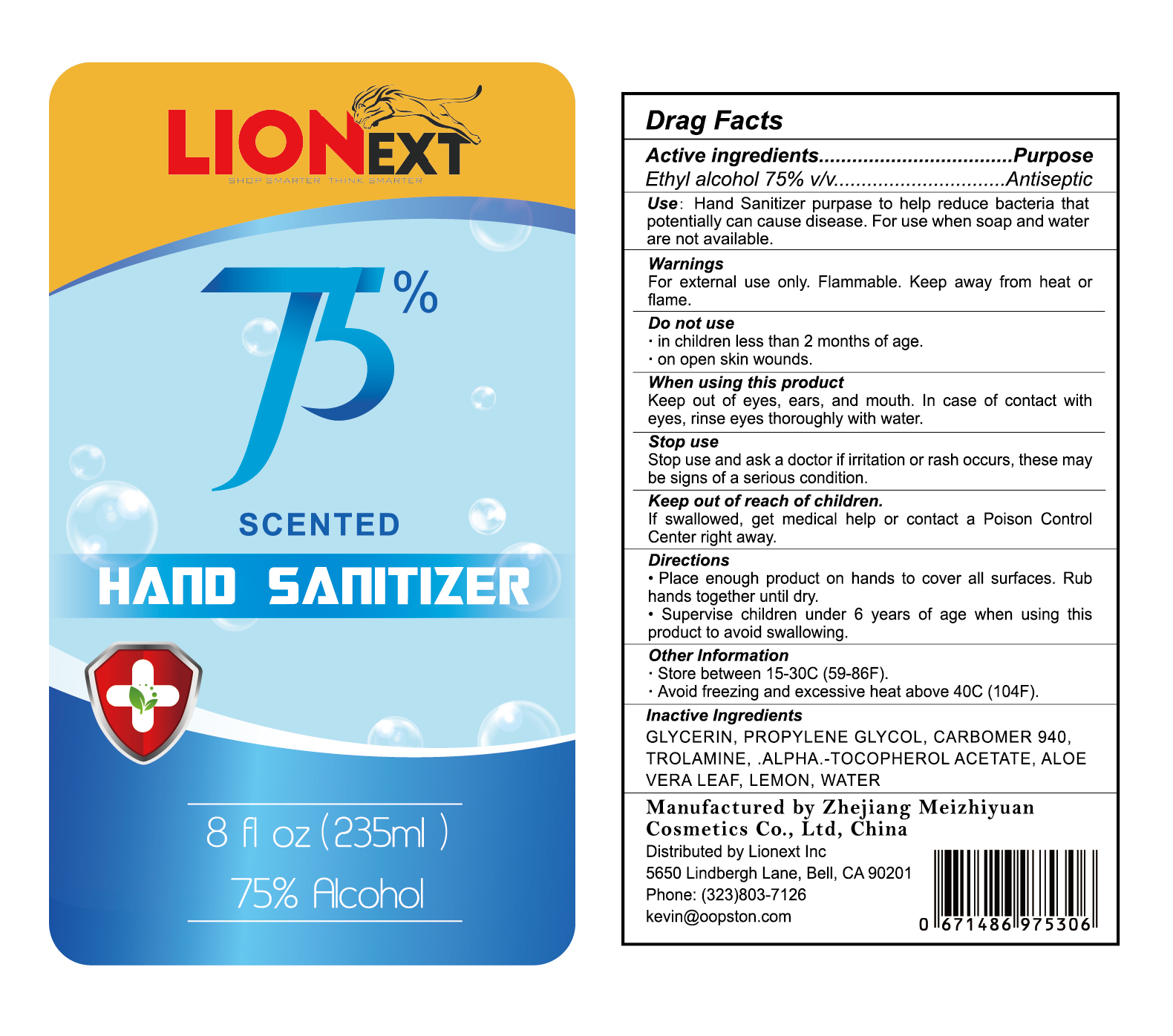 Pill image for Zhejiang Meizhiyuan Cosmetics Co., Ltd