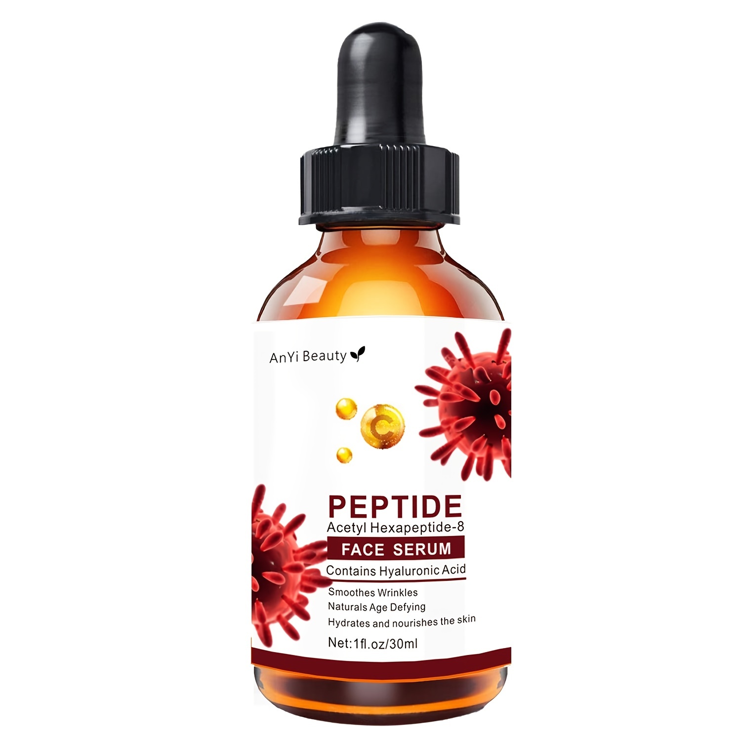 Pill image for Anyi Beauty Peptides Facial Serum