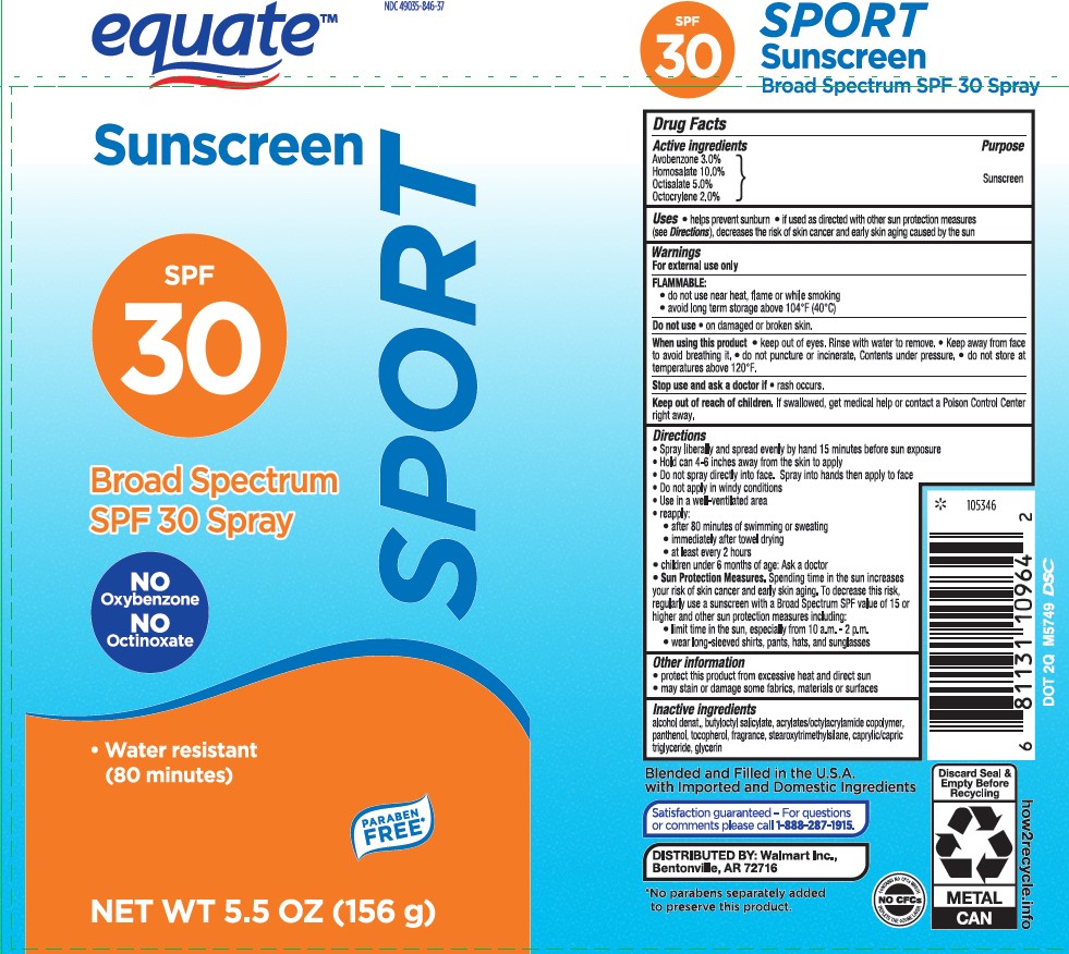 Pill image for Equate Sunscreen Spf 30 Sport Broad Spectrum Spray