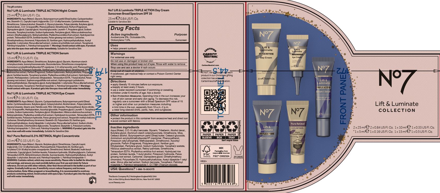 Pill image for No7 Lift And Luminate Triple Action Day Cream Sunscreen Broad Spectrum Spf 30
