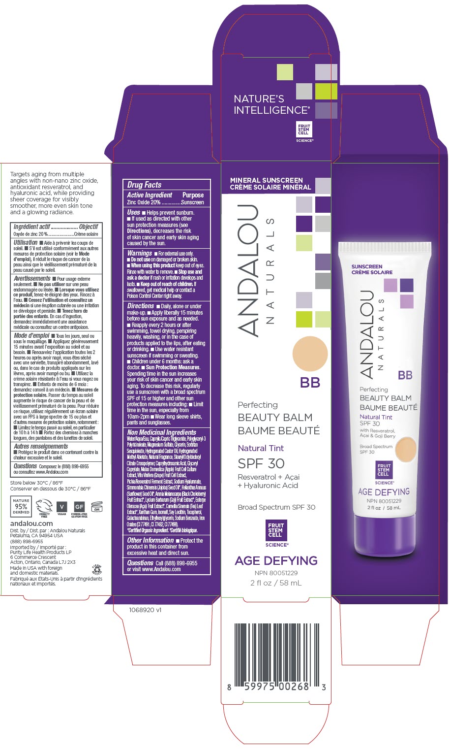 Pill image for Perfecting Bb Beauty Balm Natural Tint Spf 30