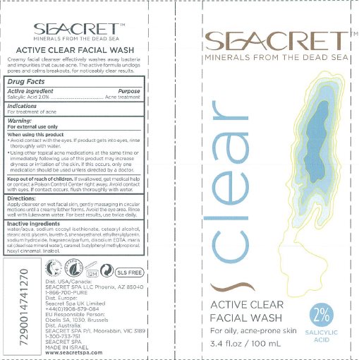 Pill image for Seacret™ Active Clear Facial Wash