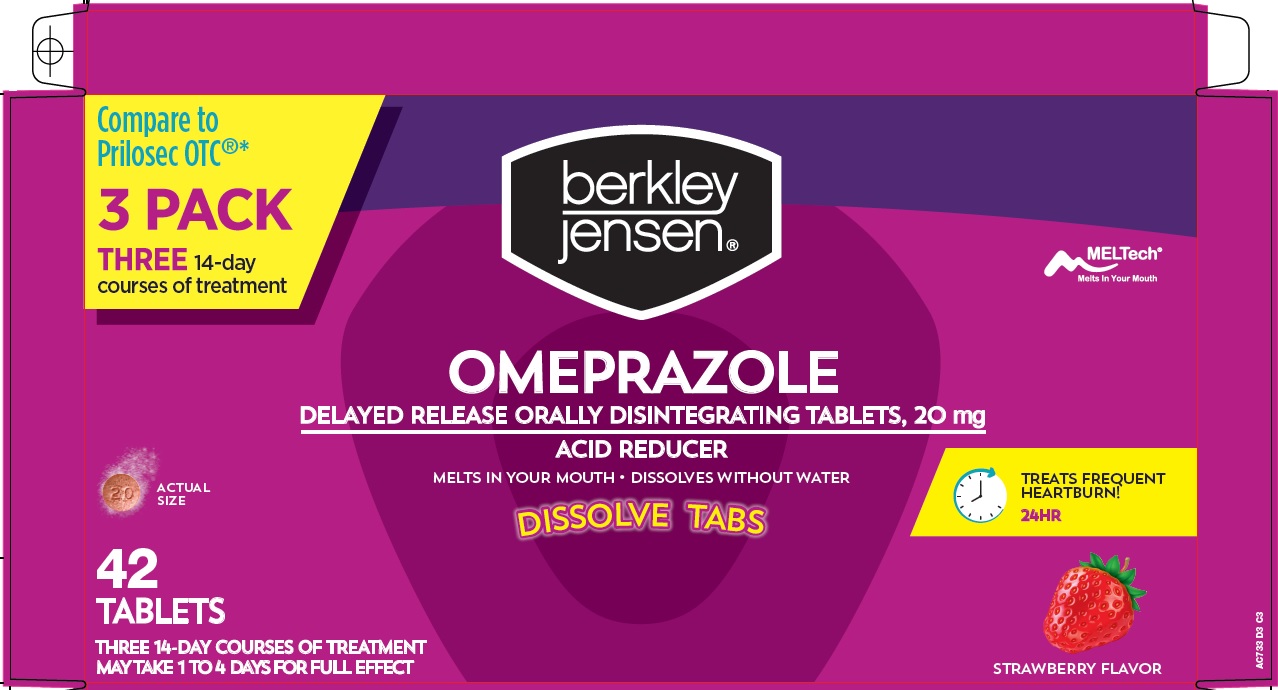 Pill image for Bjwc Omeprazole Drug Facts