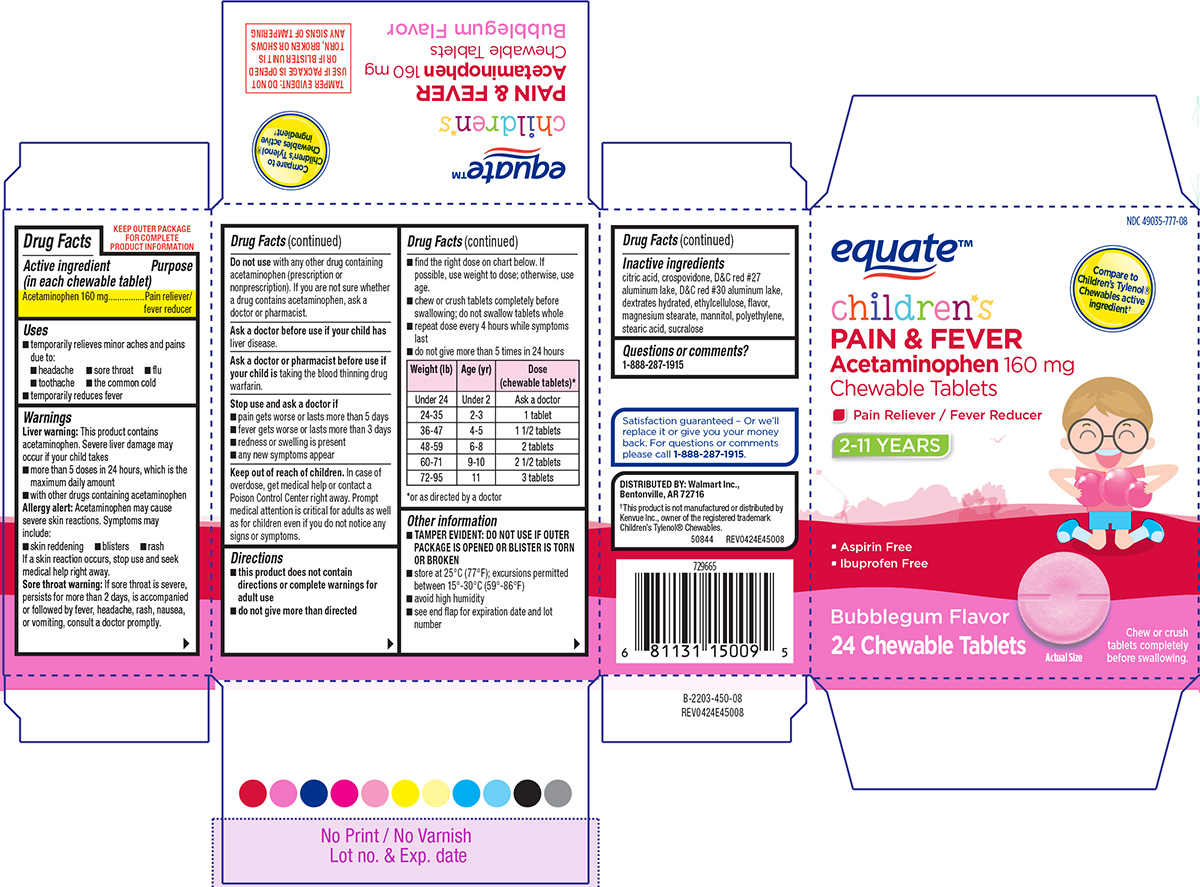 Pill image for Equate 44-450-children