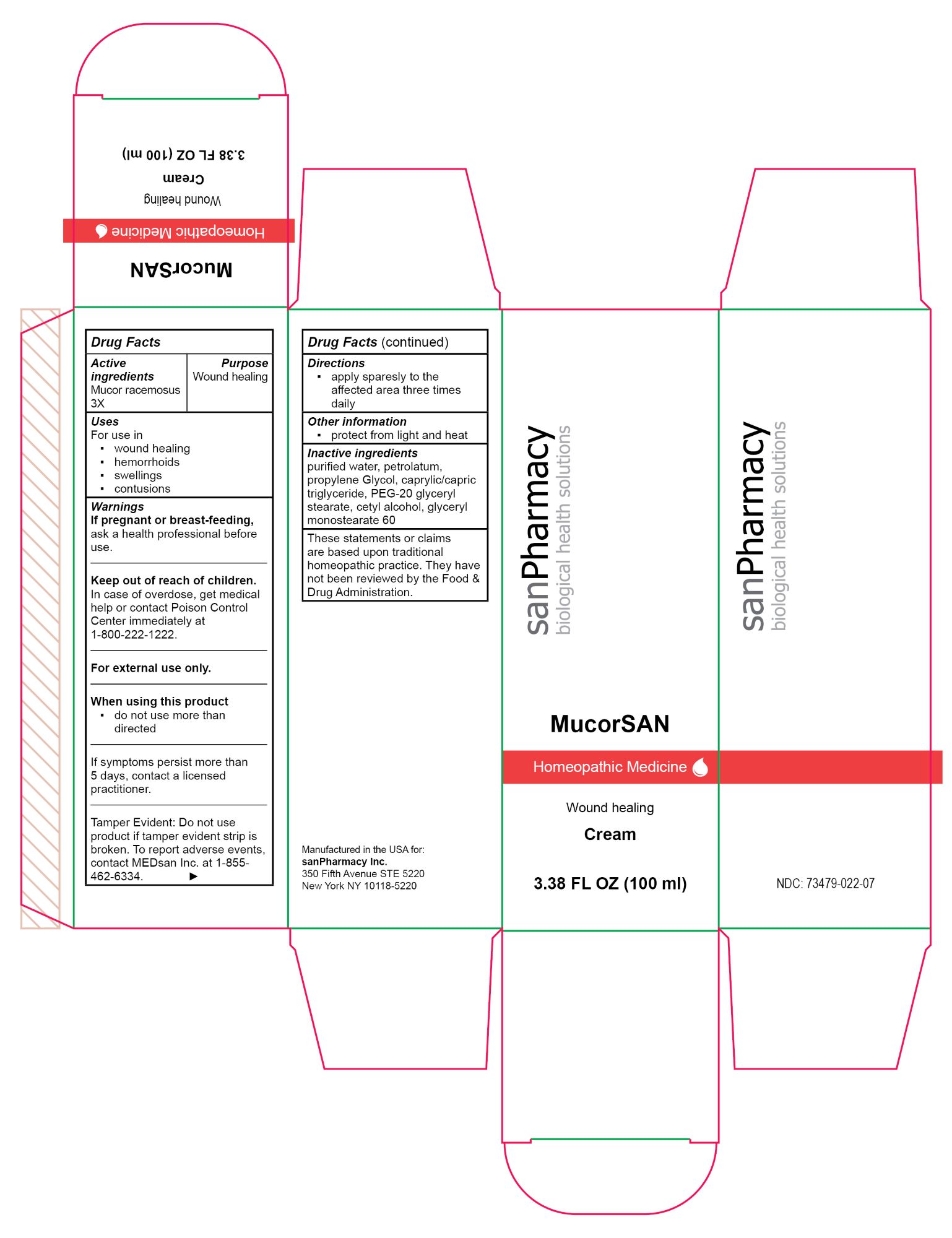 Pill image for Mucorsan Cream
