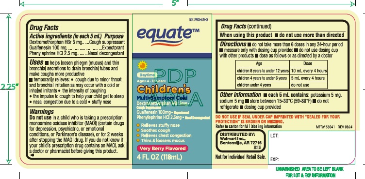 Pill image for Children's Multi-symptom Cold Daytime