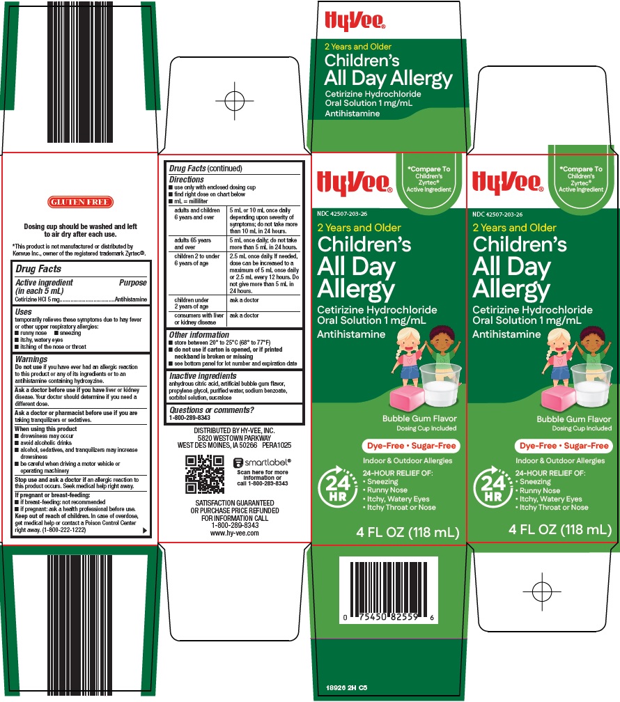 Pill image for Hy-vee, Inc. Children’s All Day Allergy Drug Facts