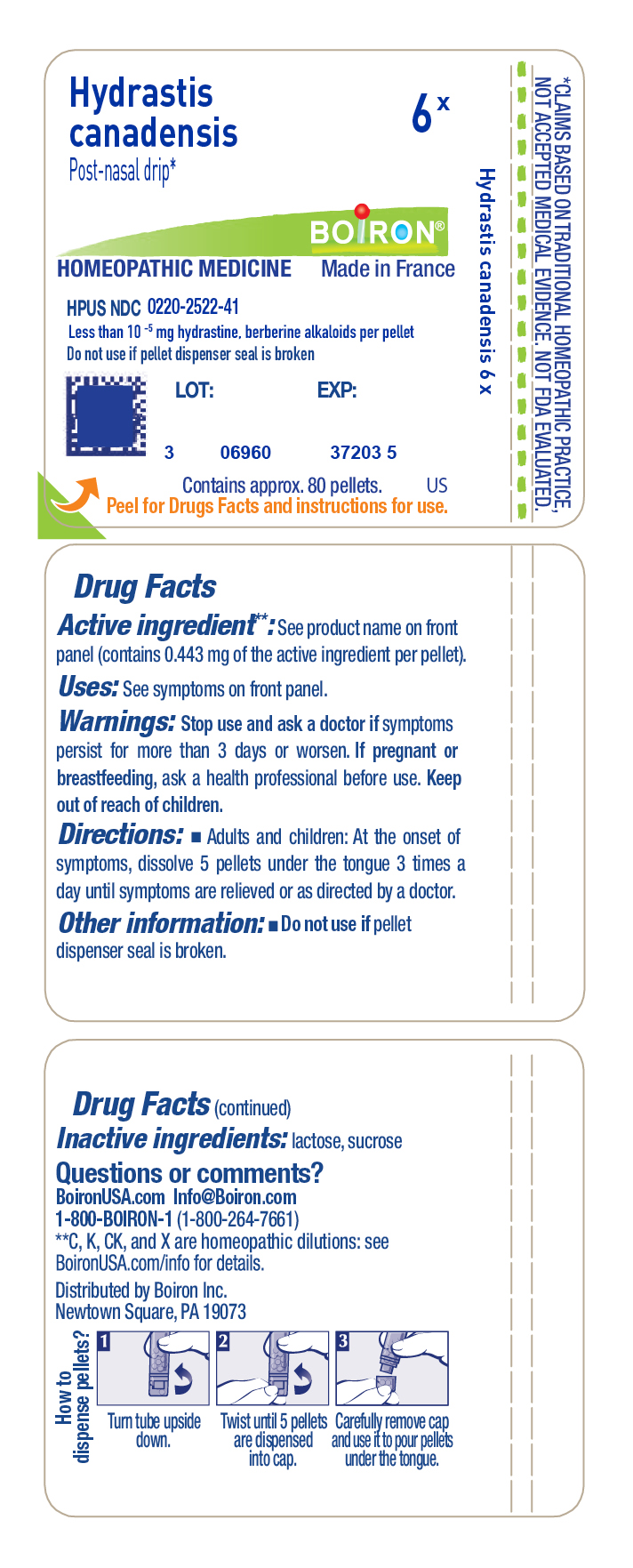 Pill image for Hydrastis Canadensis 6x