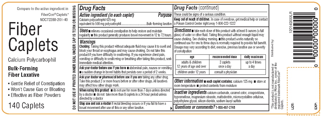 Pill image for Fiber Caplets Calcium Polycarbophil