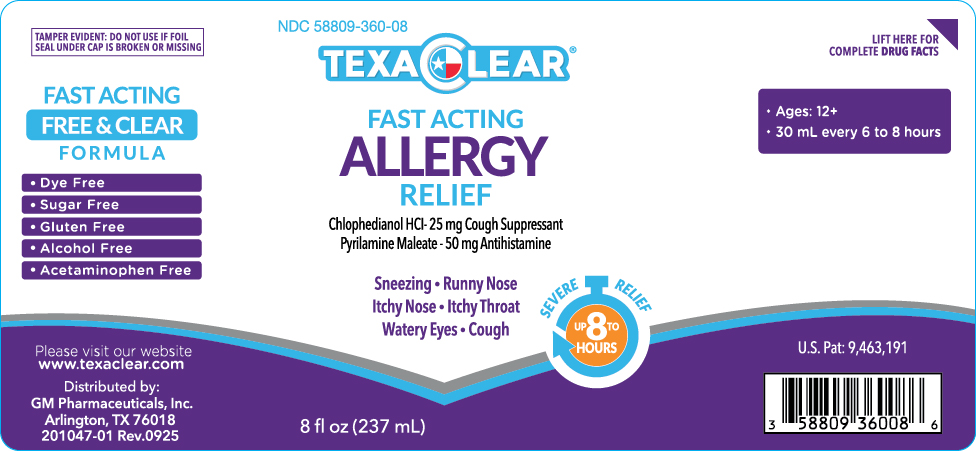 Pill image for Texaclear Fast Acting Allergy Relief