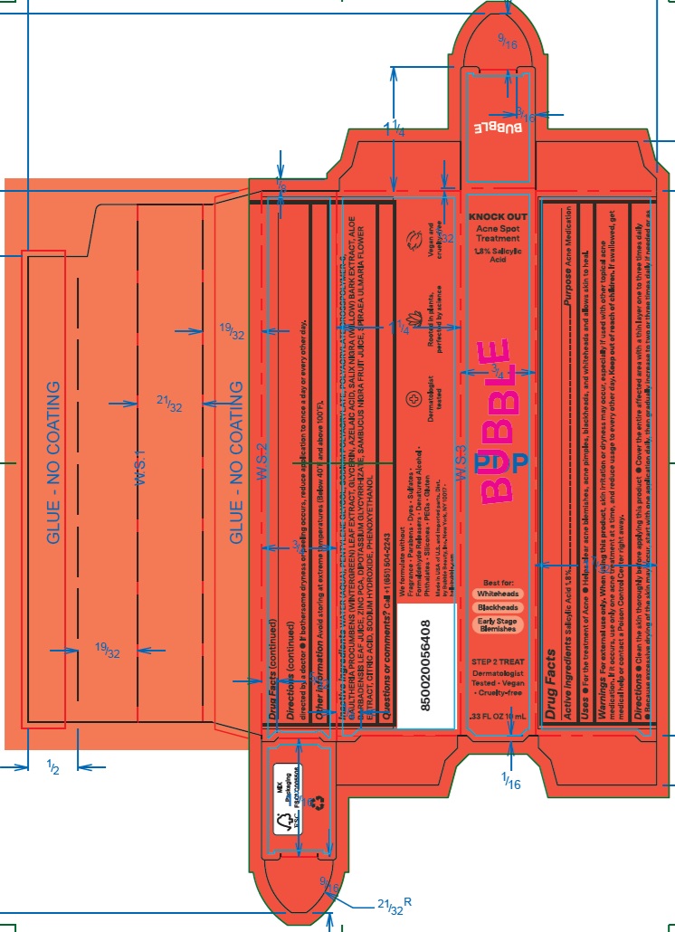 Pill image for Bubble Knock Out Acne Spot Treatment