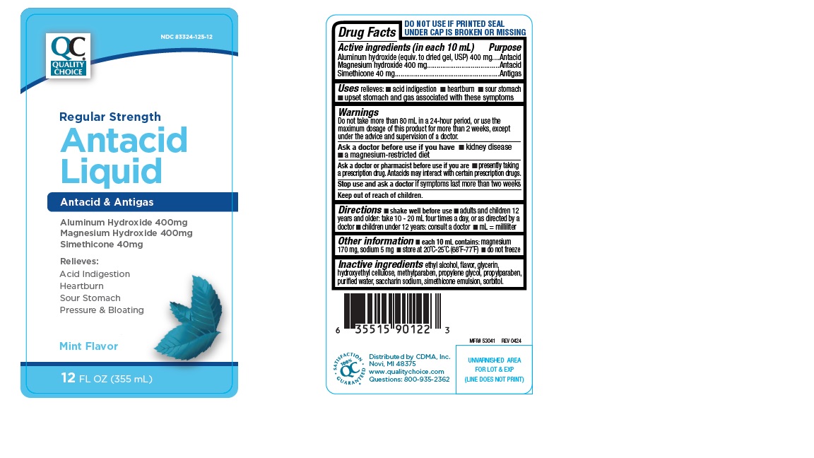 Pill image for Qch Regular Strength Antacid Antigas  503