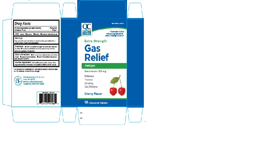 Pill image for Qch extra Strength Gas Relief 134chr