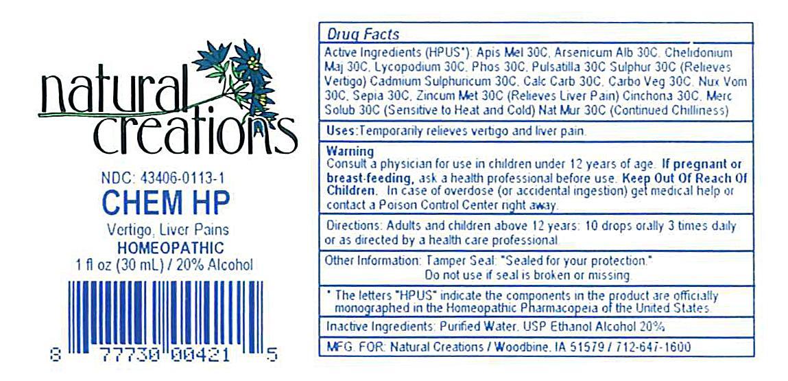 Pill image for Chem Hp