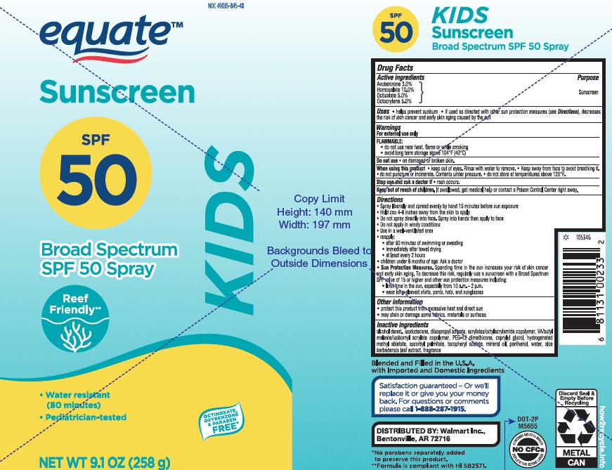 Pill image for Equate Sunscreen Kids Spf50 Broad Spectrum Spray
