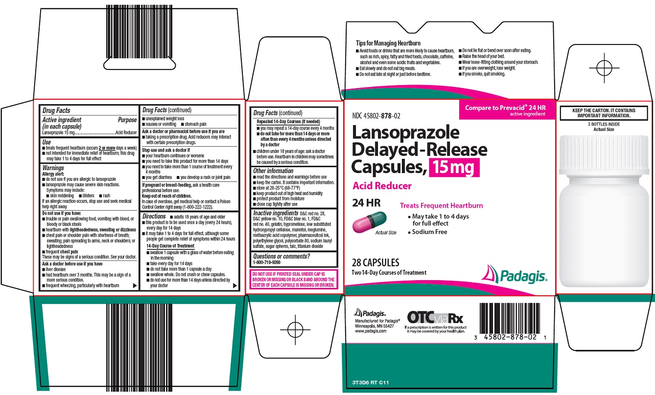 Pill image for Lansoprazole Delayed-release Capsules, 15 Mg Drug Facts