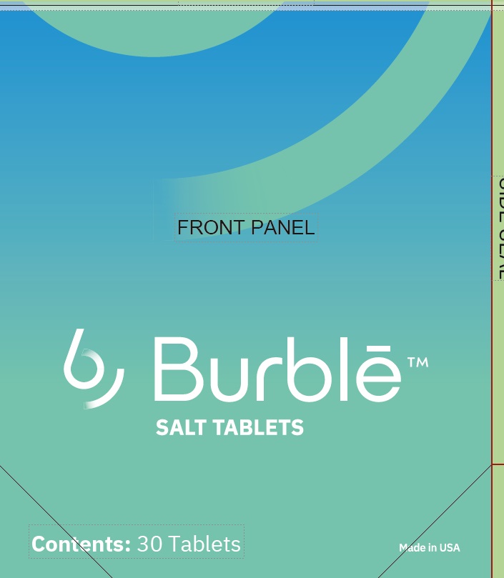 Pill image for Burble Salt Tablets, 30ct (83557-001-30)