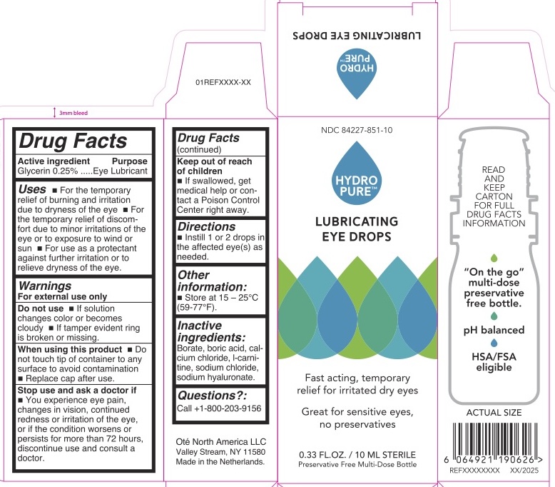Pill image for Hydropure Lubricating Eye Drops