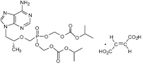 Pill image for These Highlights Do Not Include All The Information Needed To Use Tenofovir Disoproxil Fumarate Tablets Safely And Effectively. See Full Prescribing Information For Tenofovir Disoproxil Fumarate Tablets.