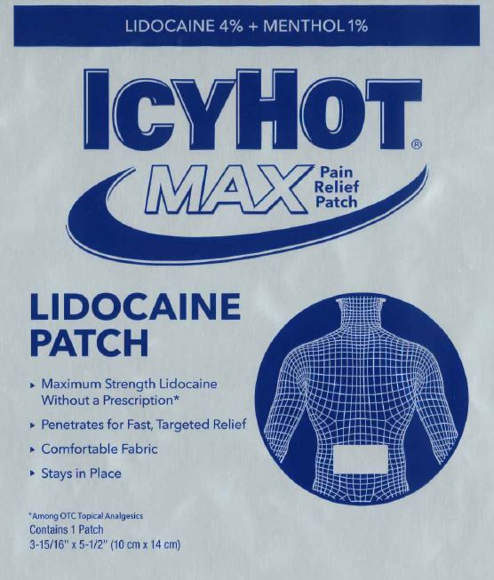 Pill image for Icy Hot Max Pain Relief Patch