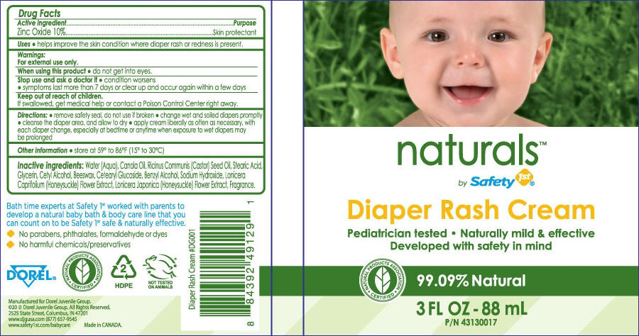 Pill image for Naturals™ By Safety 1st® Diaper Rash Cream