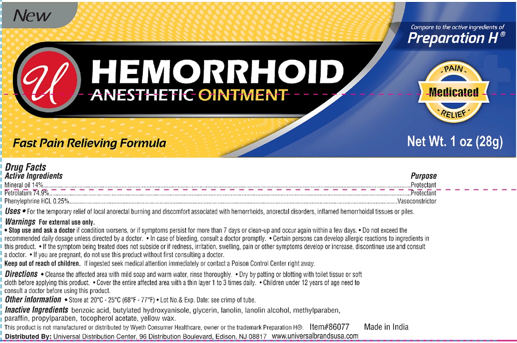 Pill image for Hemorrhoid Anesthetic Ointment