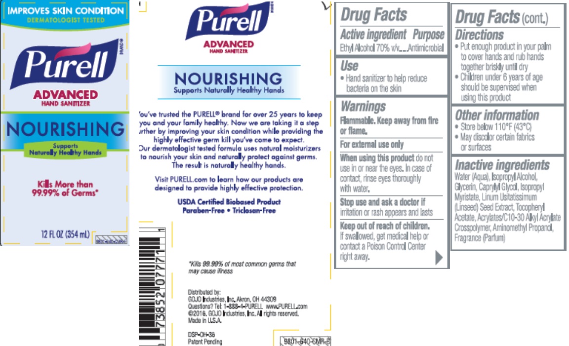 Pill image for Purell Advanced Hand Sanitizer Nourishing