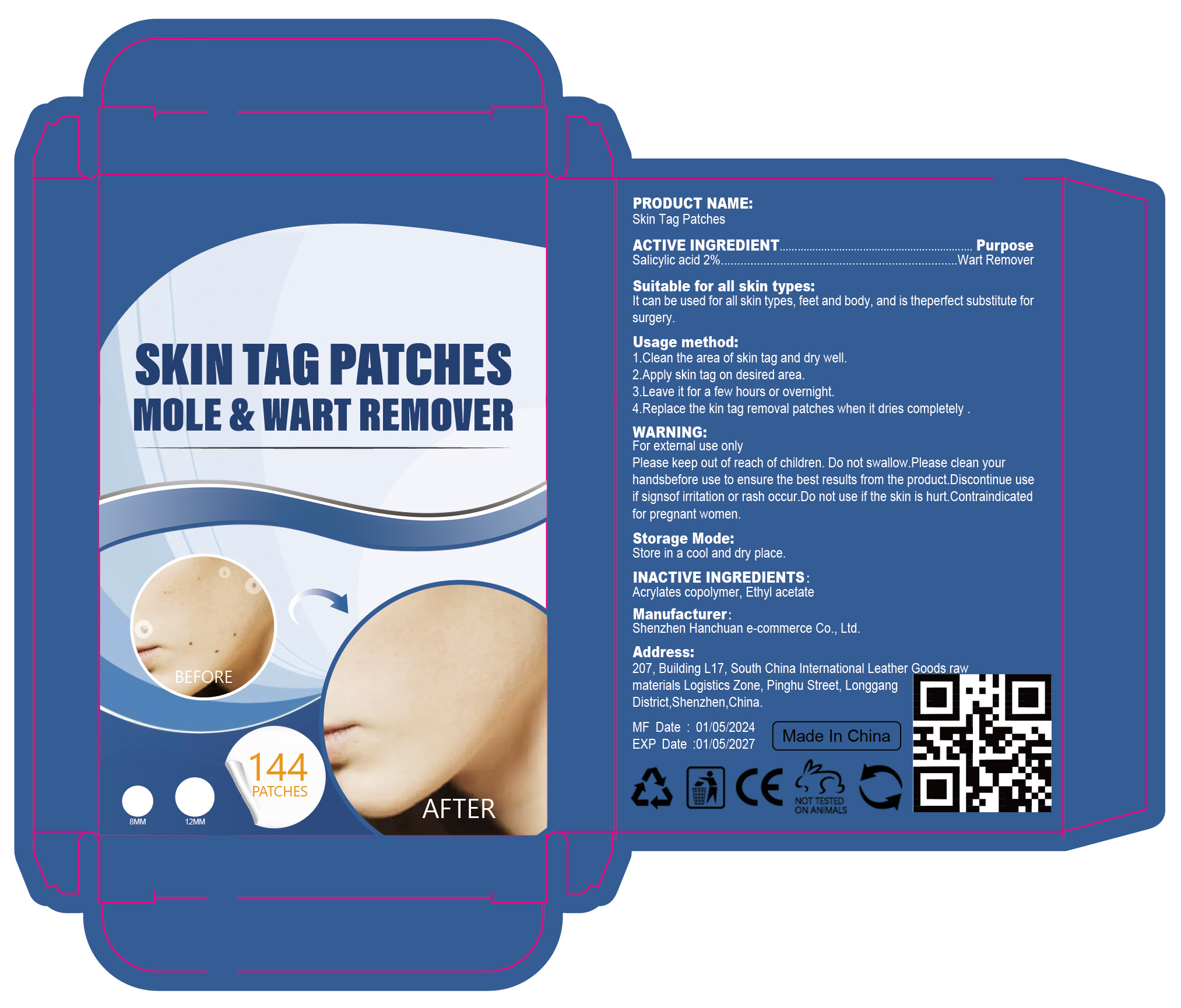 Pill image for Skin Tag Patches