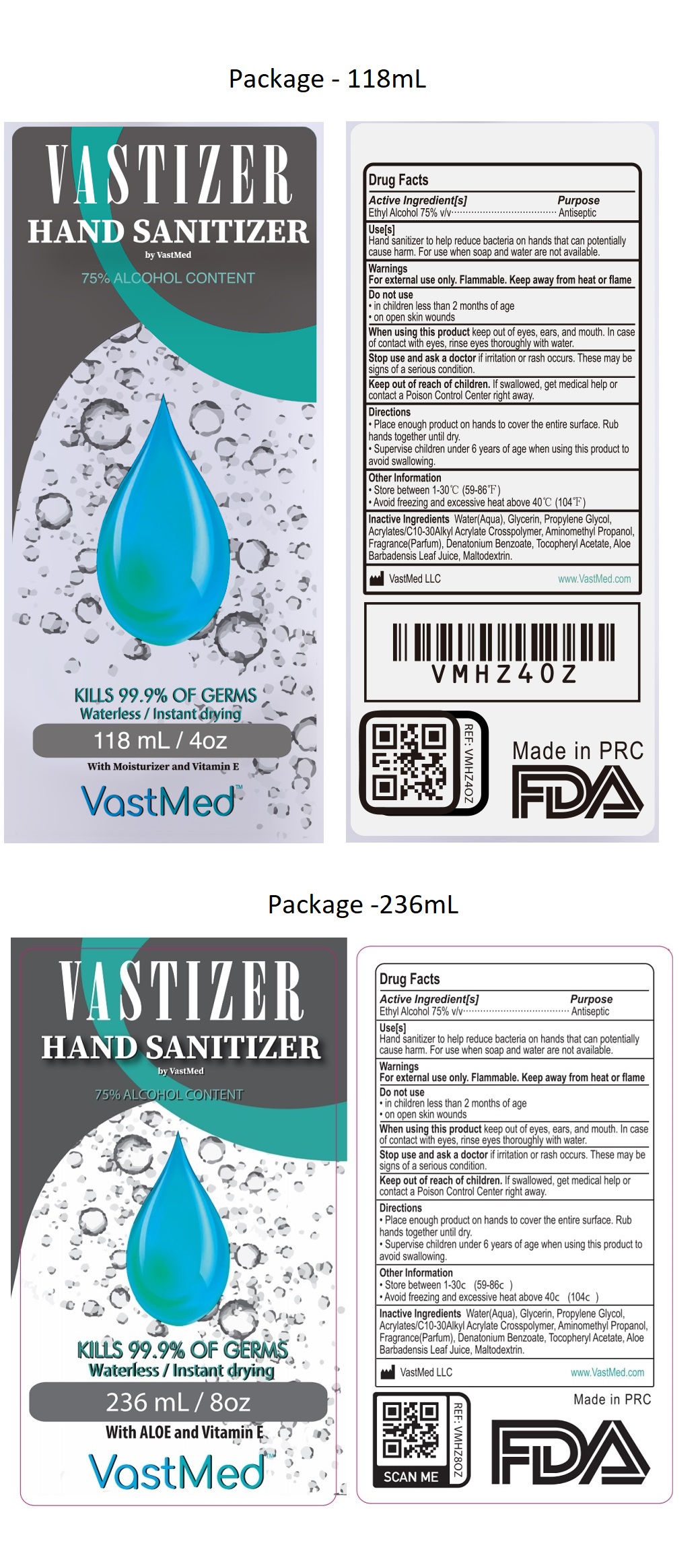 Pill image for Vastizer Hand Sanitizer