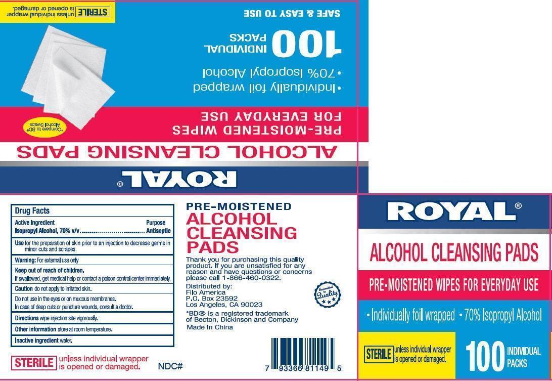 Pill image for Royal Alcohol Cleansing Pads