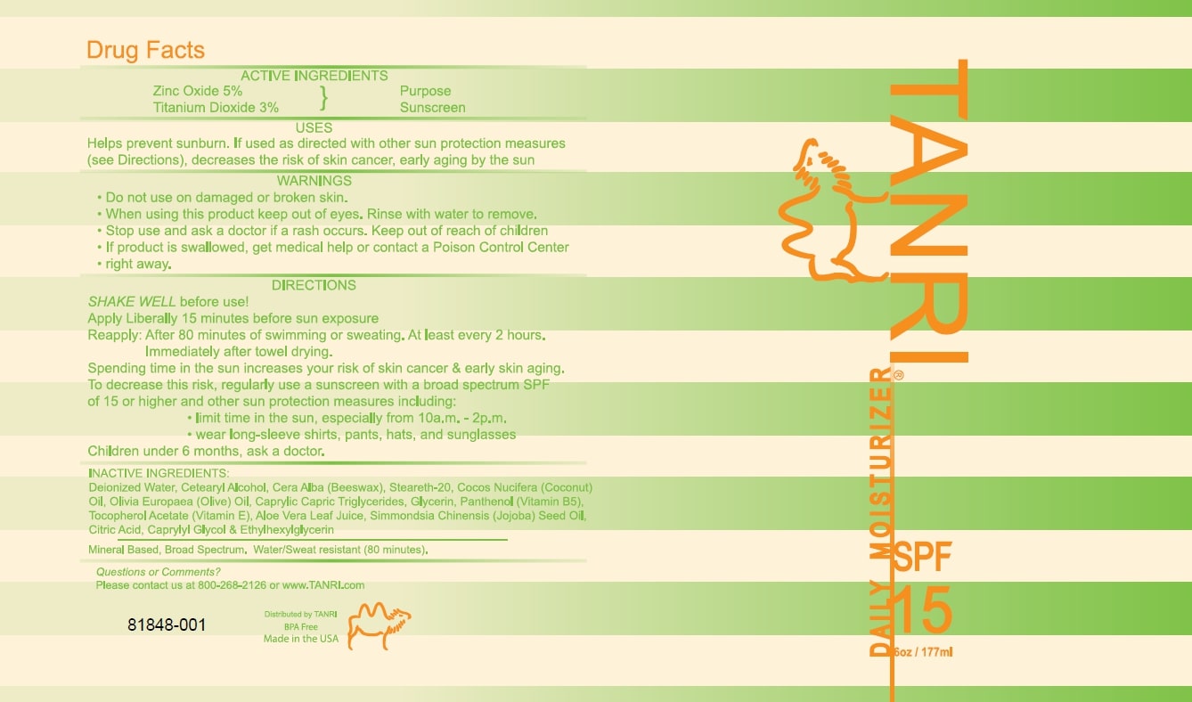 Pill image for Tanri Mineral Based Sunscreen Spf30