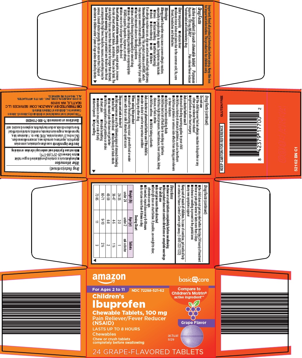 Pill image for Amazon Children’s Ibuprofen Drug Facts