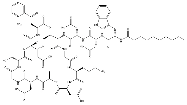 Pill image for These Highlights Do Not Include All The Information Needed To Use Daptomycin For Injection Safely And Effectively. See Full Prescribing Information For Daptomycin For Injection.