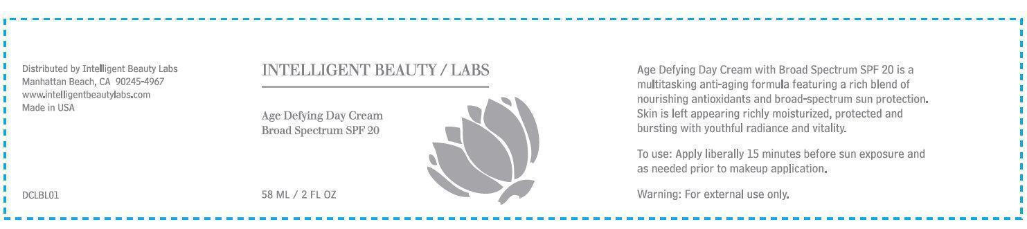 Pill image for intelligent beauty labs age defying day cream broad spectrum spf 20