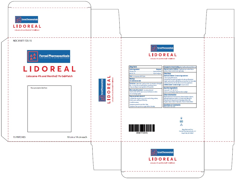 Pill image for Lidoreal Patch